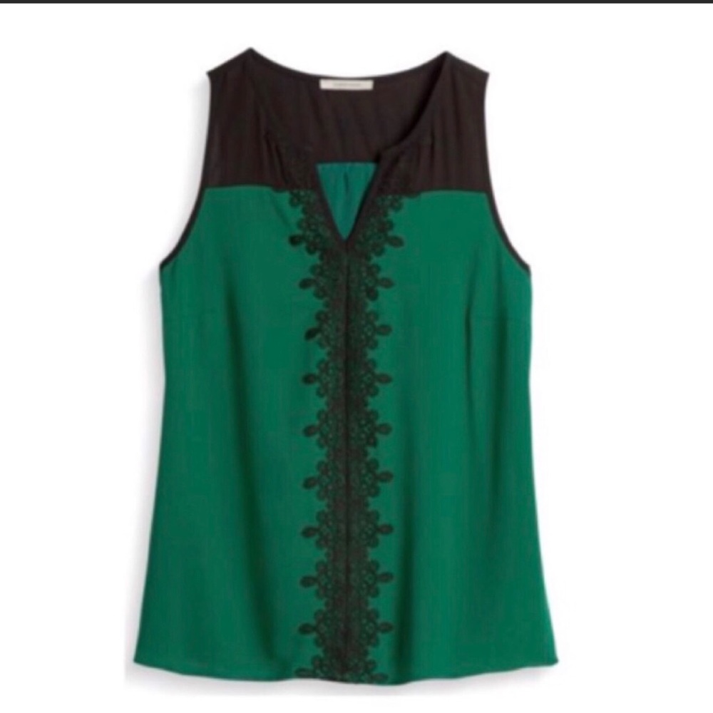 41 Hawthorn Lana Lace Detail Blouse (Stitch Fix)